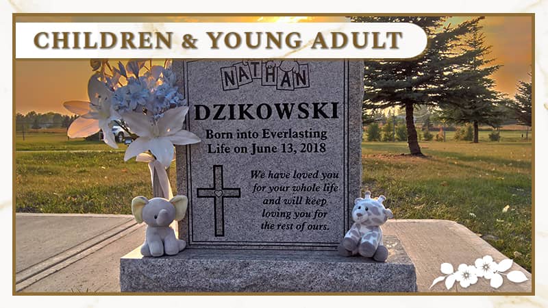 Children & Young Adult Memorials
